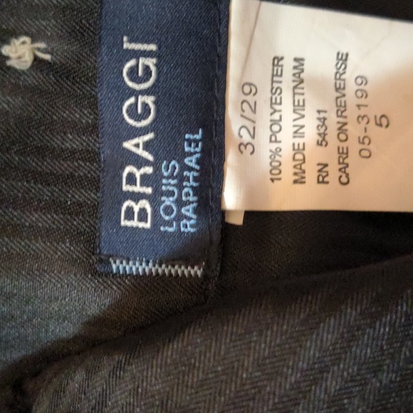 Bragging by Louis Raphael Mens Dress Pants - Picture 5 of 6